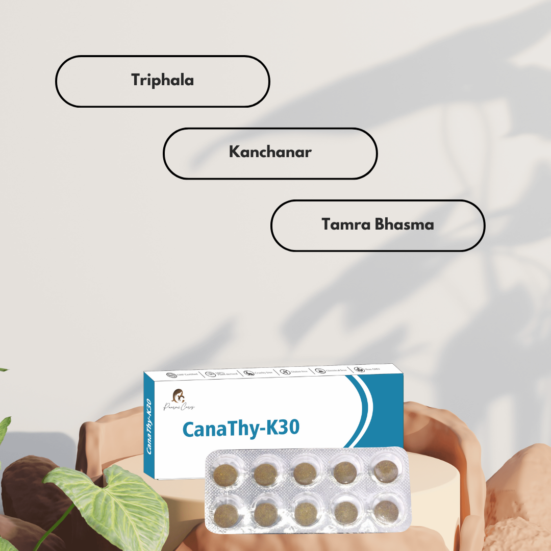 Paarmi Cares CanaThy-K30 (For Thyroid)