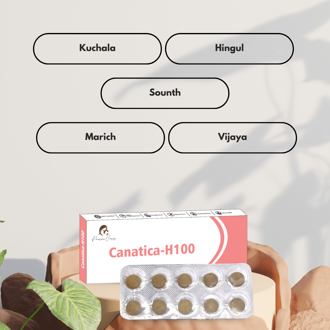 Paarmi Cares Canatica-H100 (For Neuralgic Pain, Sciatica, Paralysis)