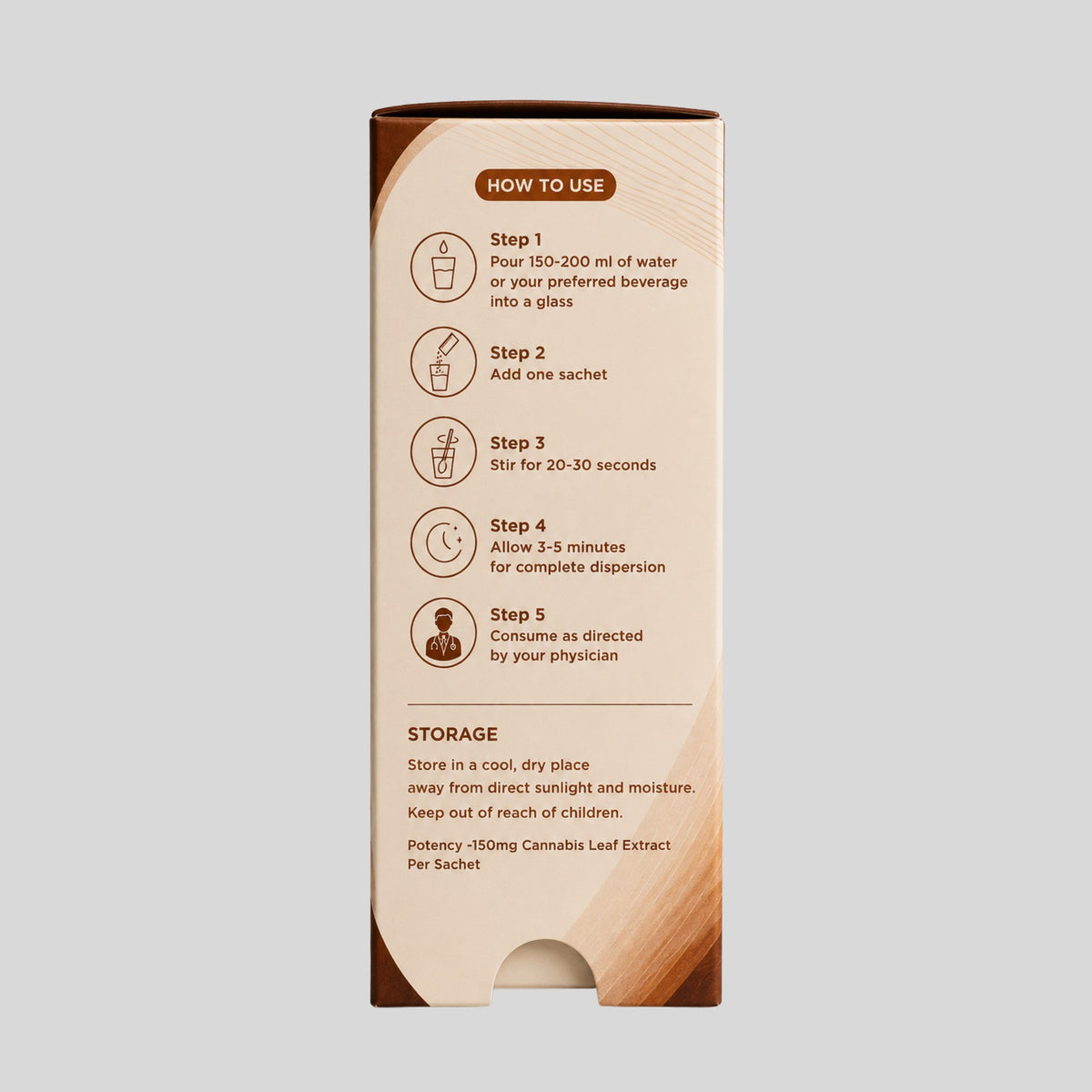 Medicann Hydro Coffee 150 mg - Packaging Box & Sachets