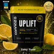 Cannazo India Uplift Gummies (Vatis) – 500mg Citrus Lemon