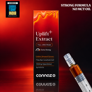 Cannazo India Uplift Plus: Strong Full-Spectrum Extract for Chronic Pain, De-Addiction and Insomnia 4ml