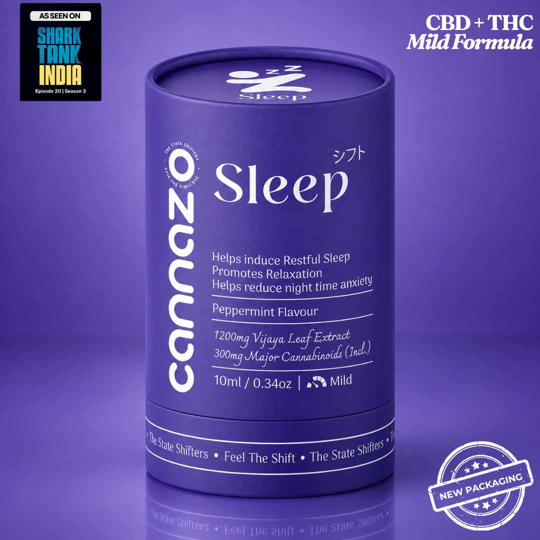 Cannazo India Brain Easer For Anxiety, Stress, Sleep