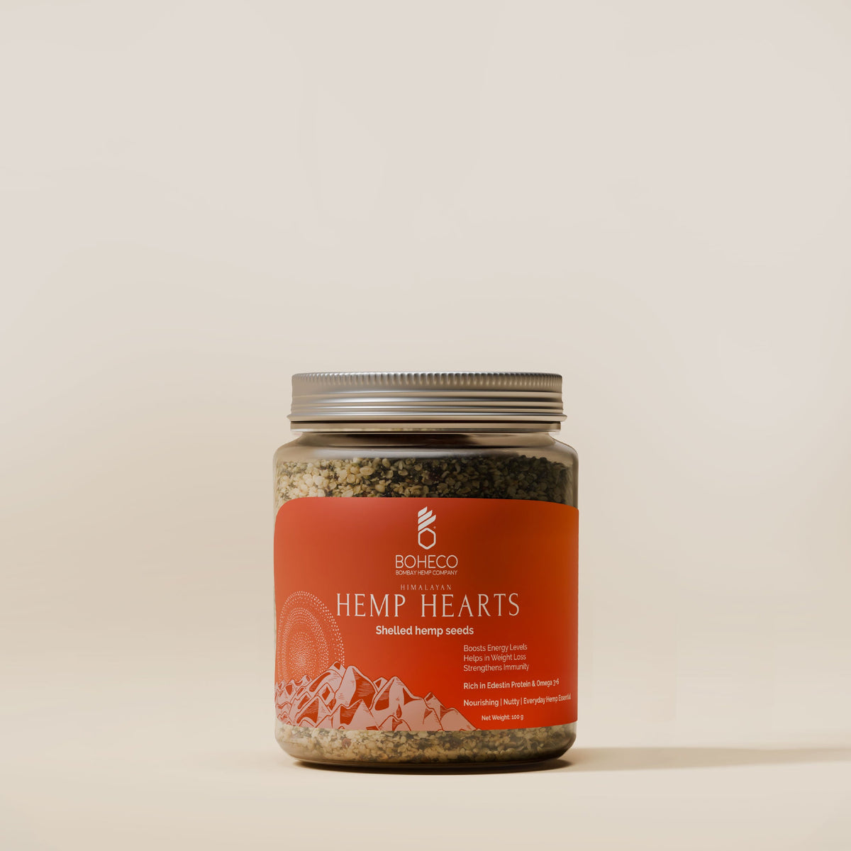 BOHECO Himalayan Hemp Hearts - Shelled Hemp Seeds