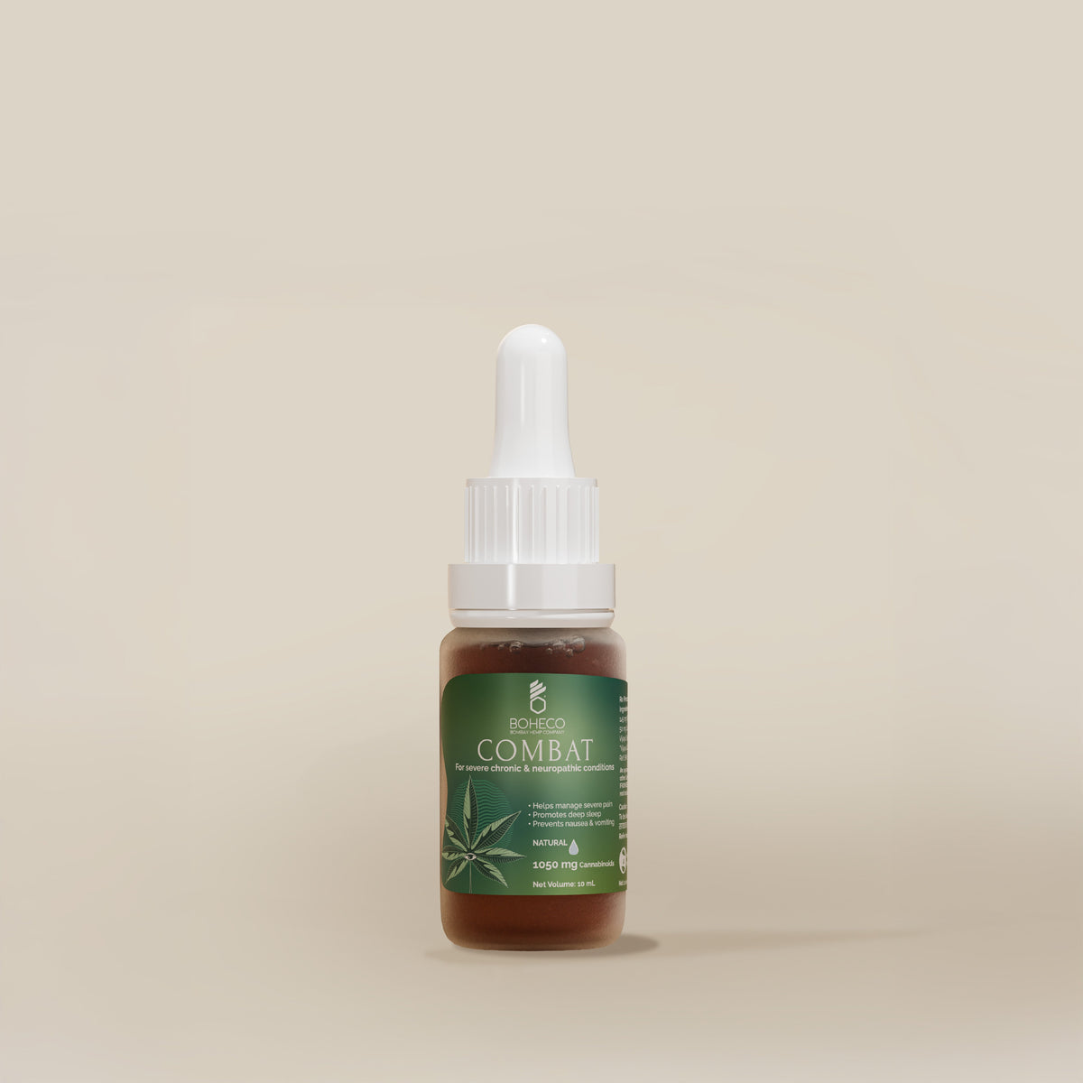 BOHECO COMBAT (THC 60mg/ml : CBD 30mg/ml) - For severe chronic and neuropathic pain