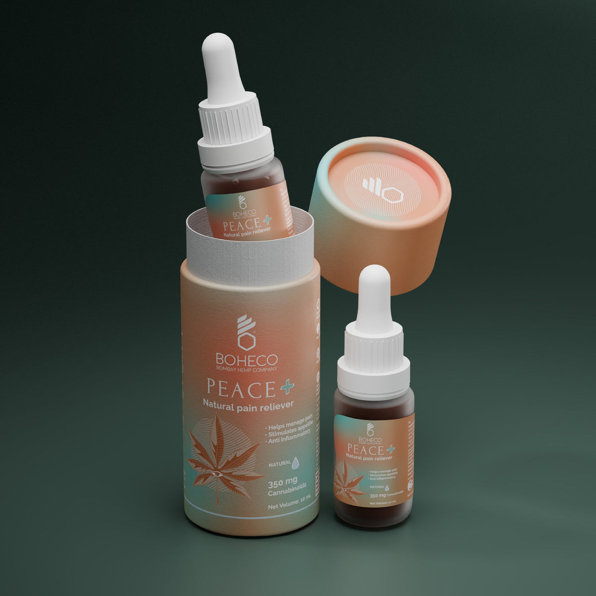 PEACE ✚ Natural Pain Reliever (Tincture) Natural - 30 ml