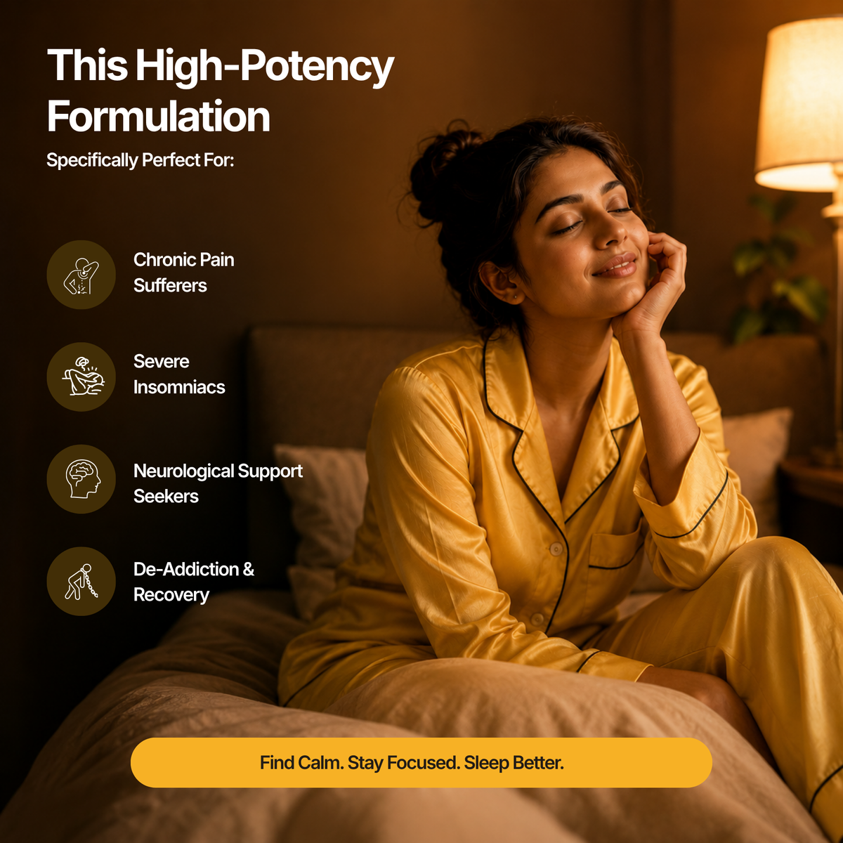 Polyherbs CHILL Golden Super Strong CBD THC Gummies 250mg Per Gummy