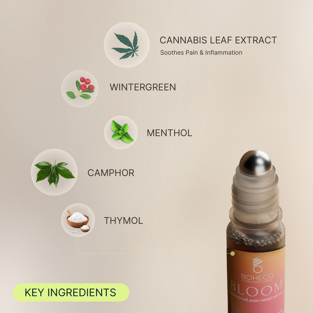 BOHECO Bloom Menstrual Pain Relief - 10ml