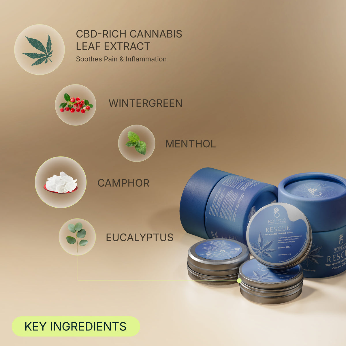Rescue Therapeutic Healing Balm - 15 g