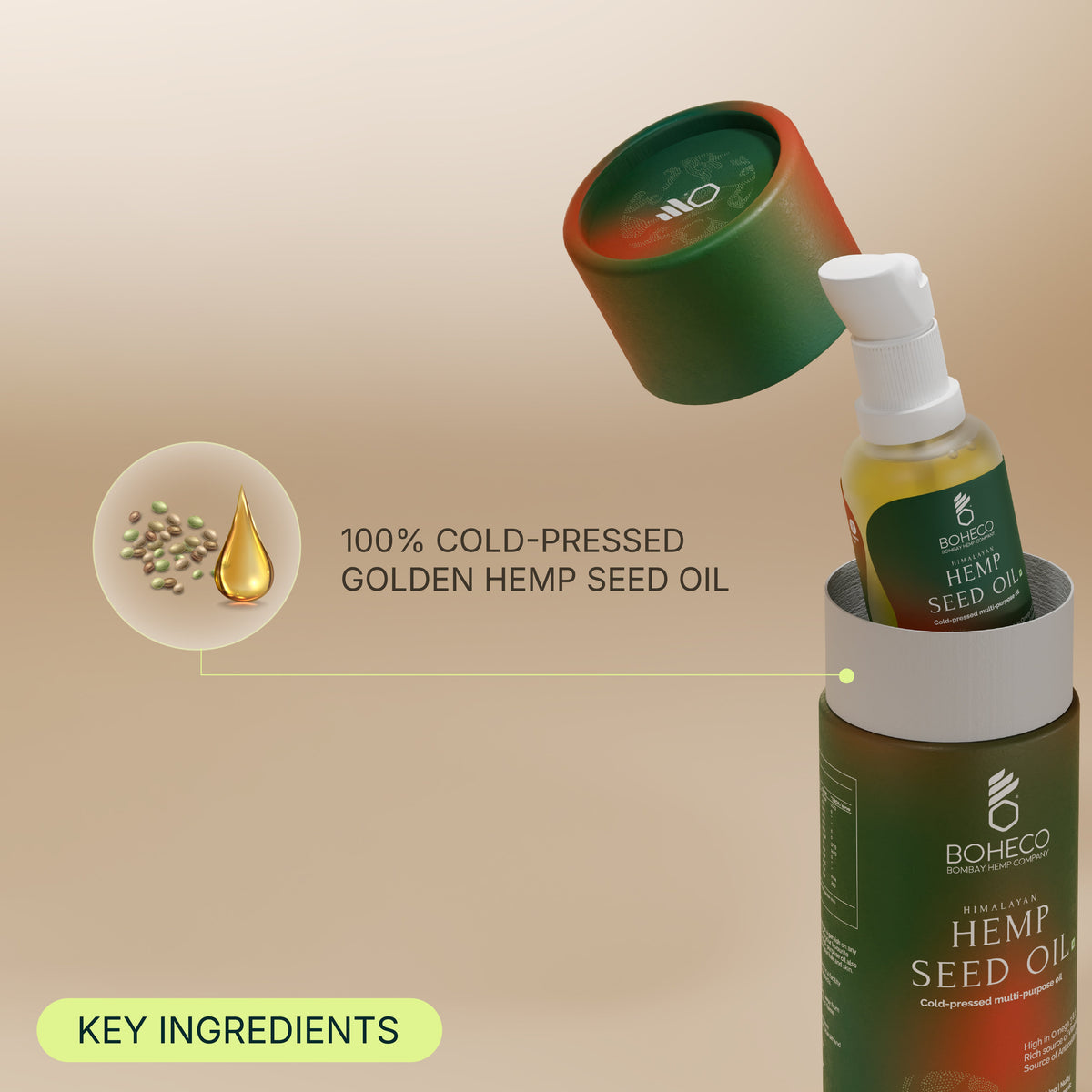 Boheco Himalayan Hemp Seed Oil