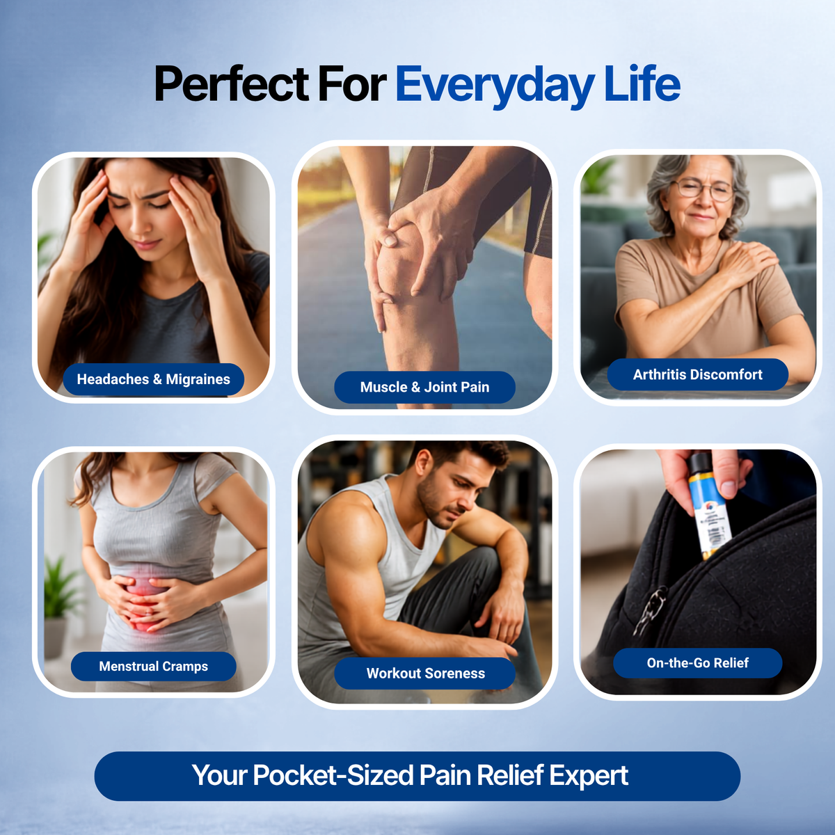 PolyHerbs All-in-One Pain Relief Roll-On 10ml