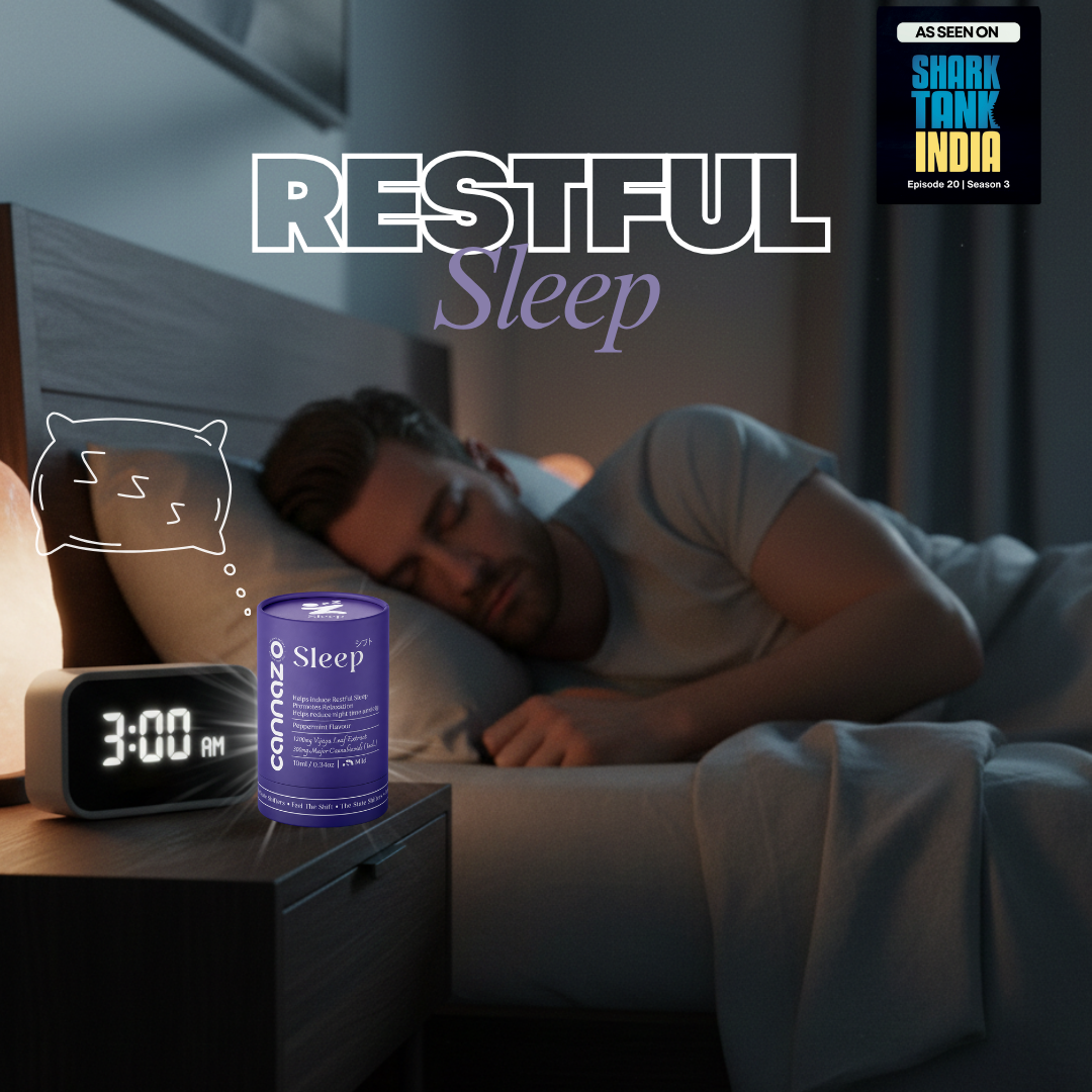 Cannazo India Brain Easer For Anxiety, Stress, Sleep