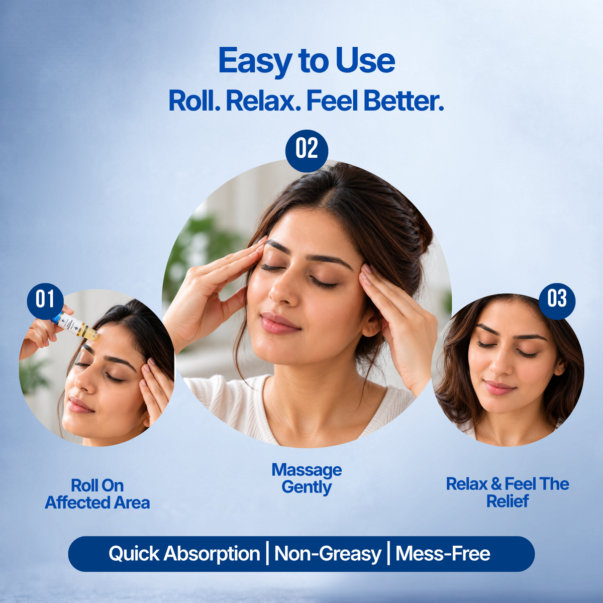 PolyHerbs All-in-One Pain Relief Roll-On 10ml