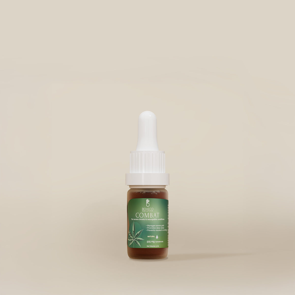 BOHECO COMBAT (THC 60mg/ml : CBD 30mg/ml) - For severe chronic and neuropathic pain