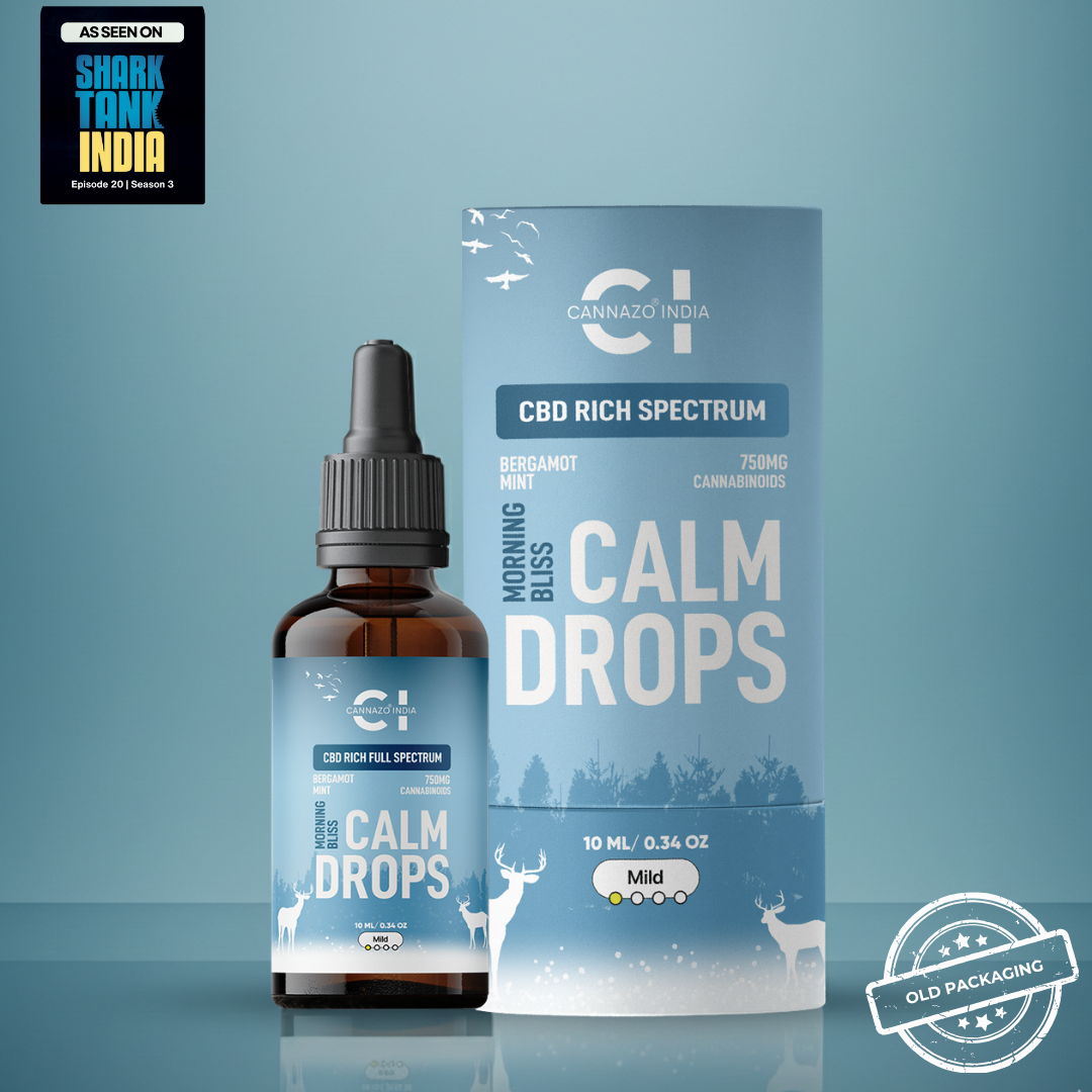Cannazo India Calm Drops CBD Dominant – Morning Bless 10ml