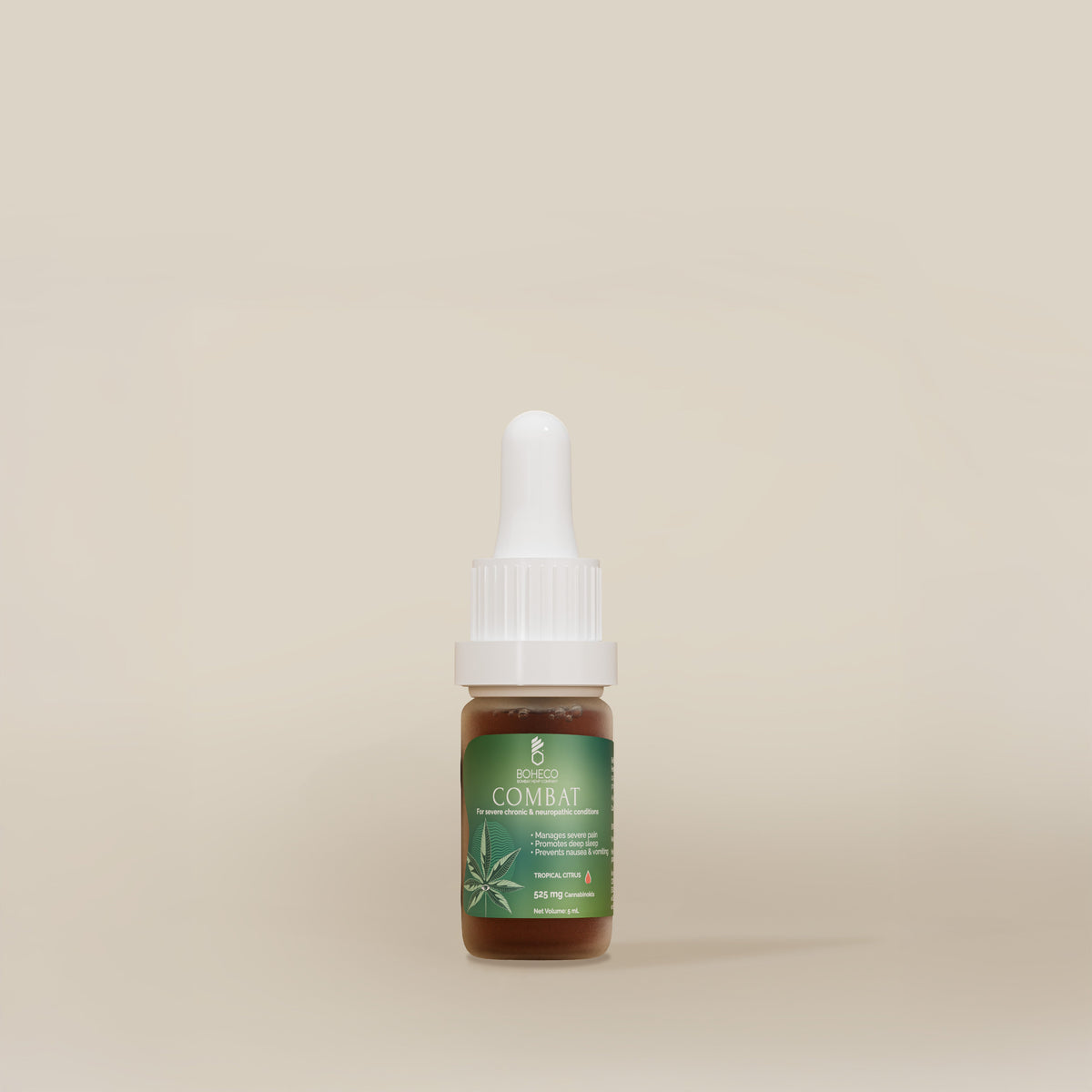 BOHECO COMBAT (THC 60mg/ml : CBD 30mg/ml) - For severe chronic and neuropathic pain