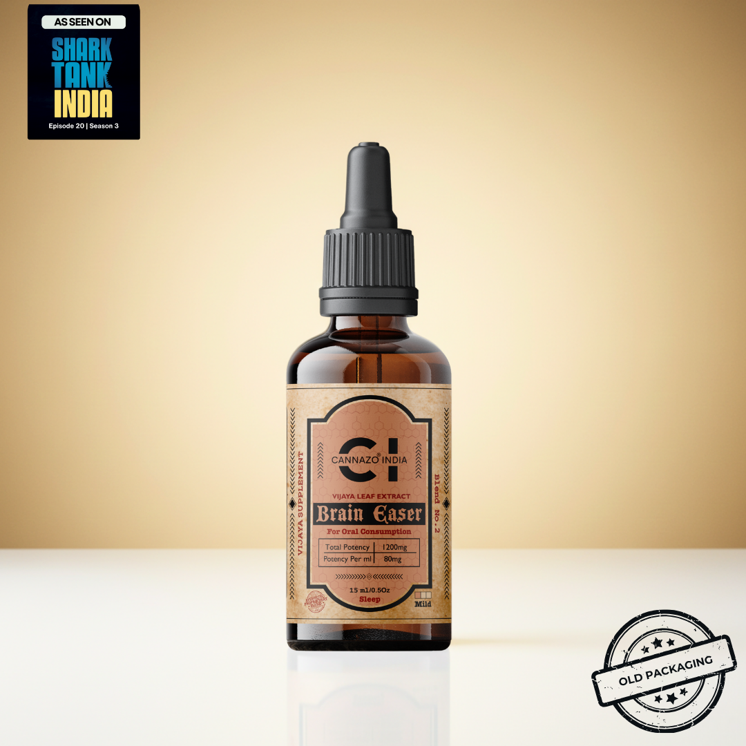 Cannazo India Brain Easer For Anxiety, Stress, Sleep