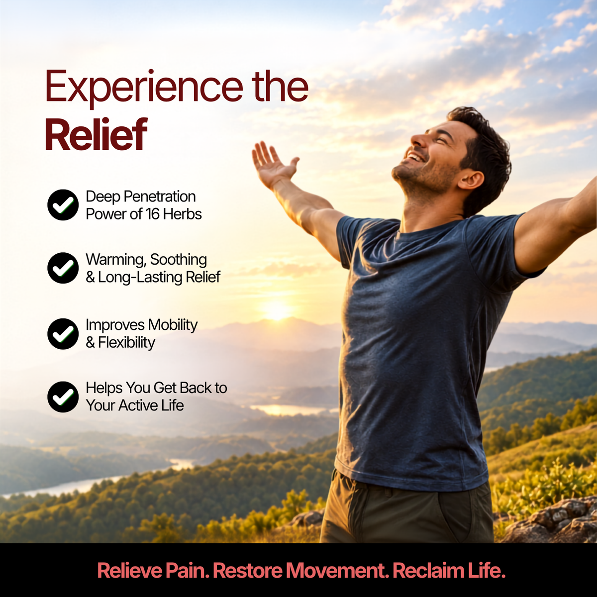 PolyHerbs Advanced Pain Relief Oil - 50ml