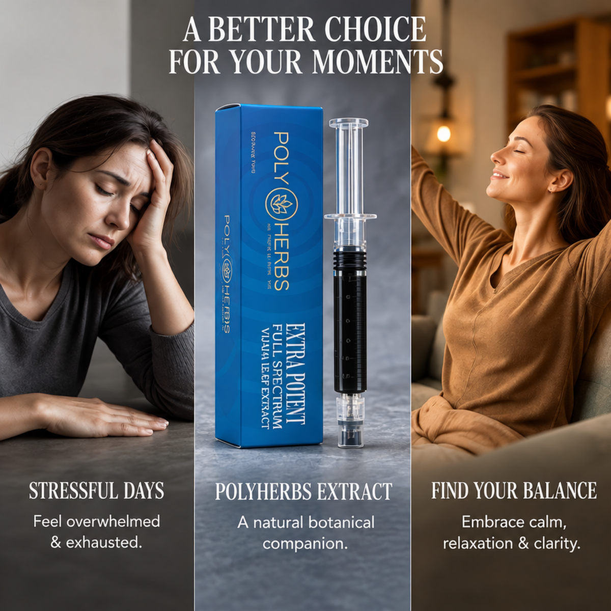 PolyHerbs EXTRA POTENT (RAW) Vijaya Leaf Extract Syringe 5000mg – 5ml