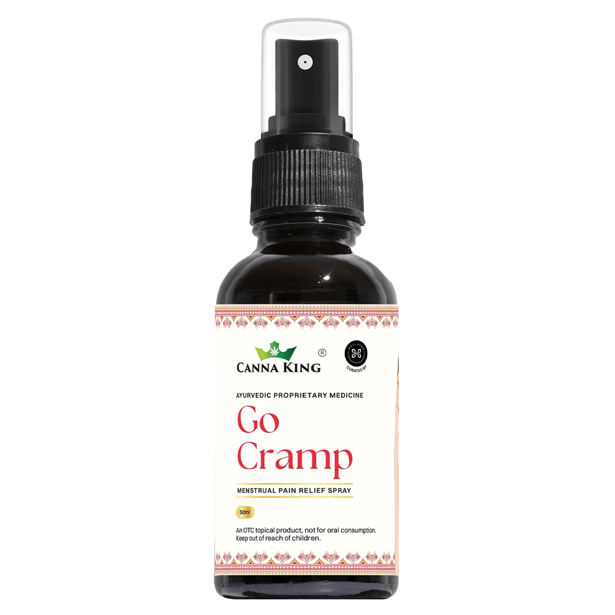 Cannaking Go Cramp : Menstrual Pain Relief Spray - 50ml