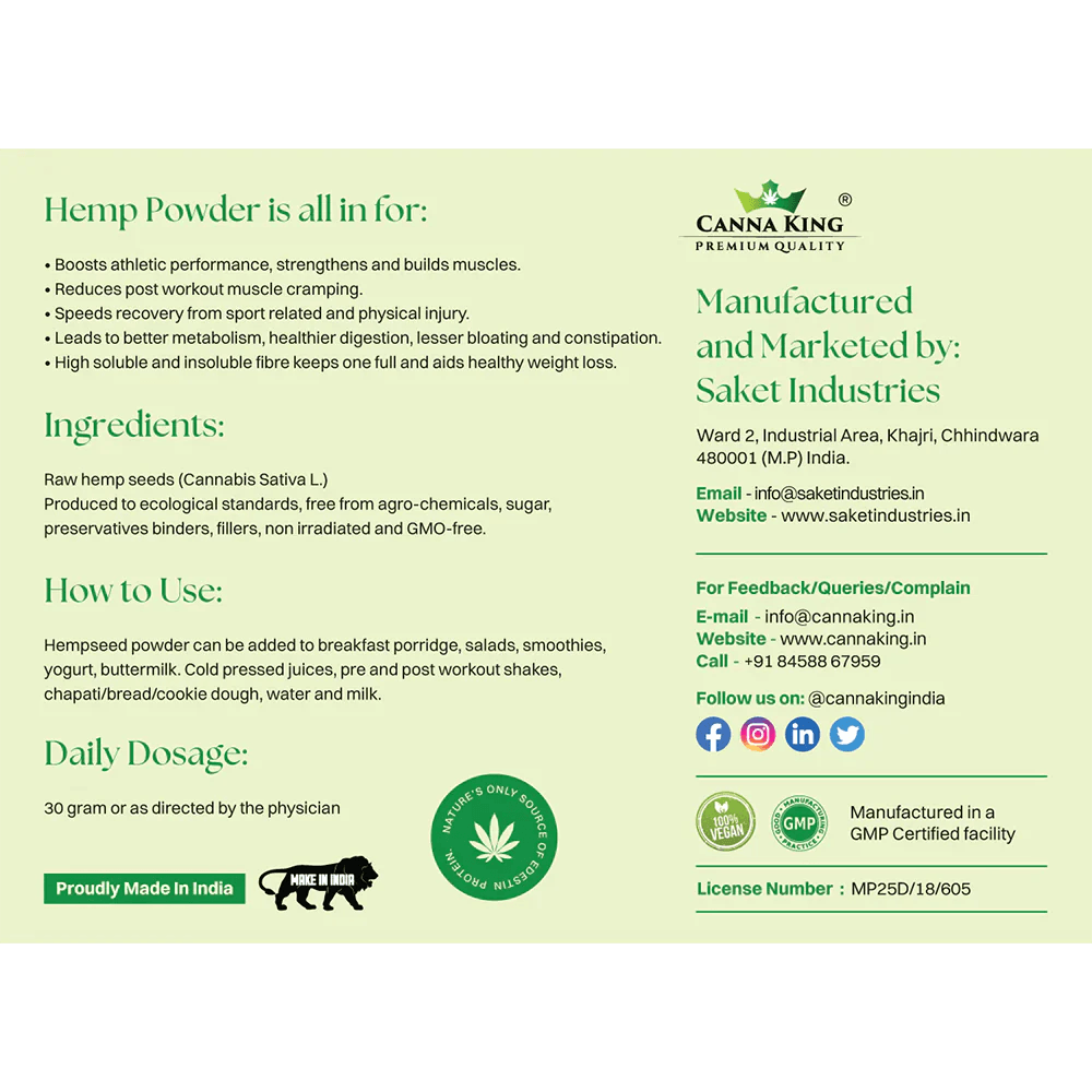 Cannaking Hemp Powder