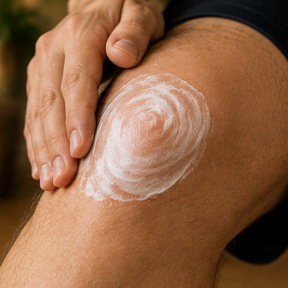 Massage Gently In Upward Circles