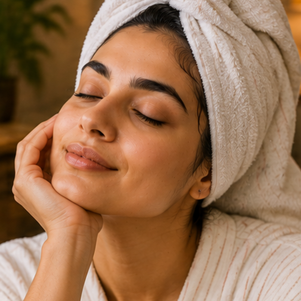 Rinse Clean With Herbal Shampoo