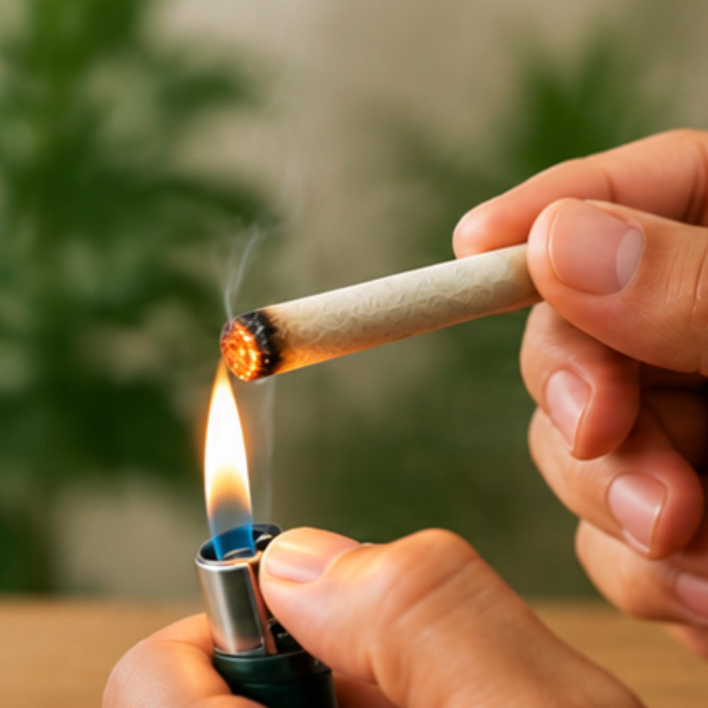 Ignite The Tip Evenly Outdoors