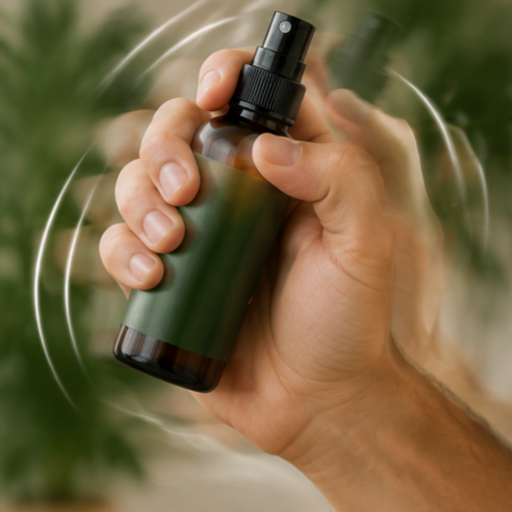 Shake Spray Bottle Thoroughly