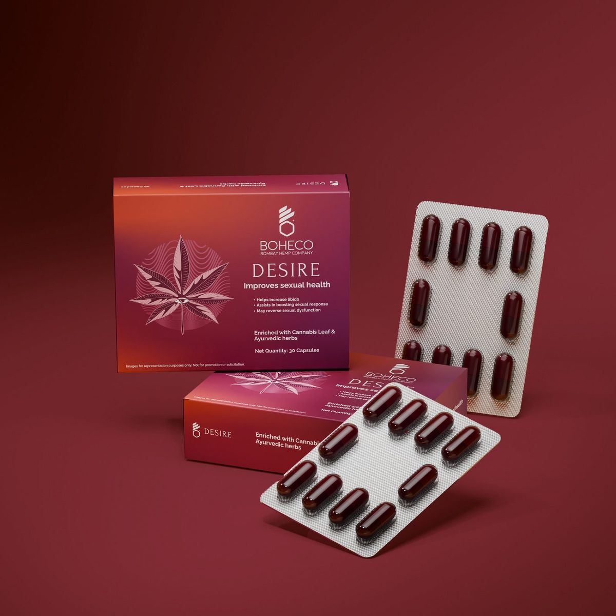 BOHECO DESIRE Intimacy & Vitality Capsules