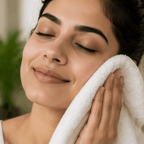 Rinse Clean With Cool Water