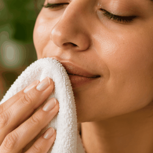 Cleanse And Dry Your Lips