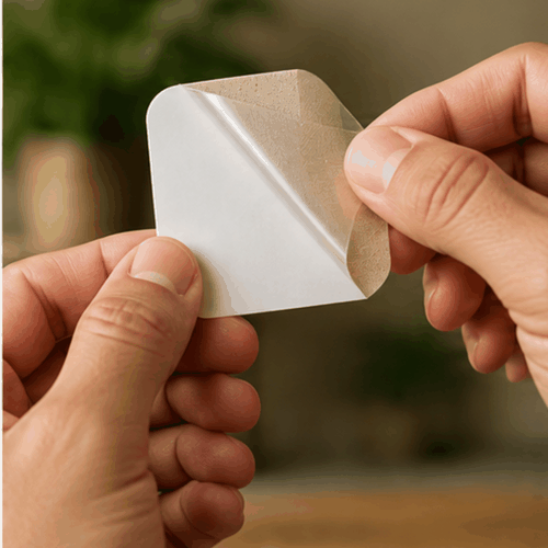 Peel Transparent Backing Film