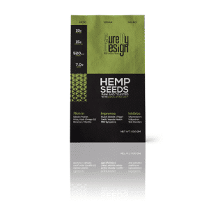 Cure By Design Hemp Seed - Full And Toasted