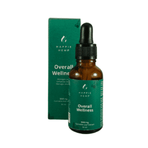 Happie Hemp Overall Wellness Cannabis Leaf Extract 3000mg
