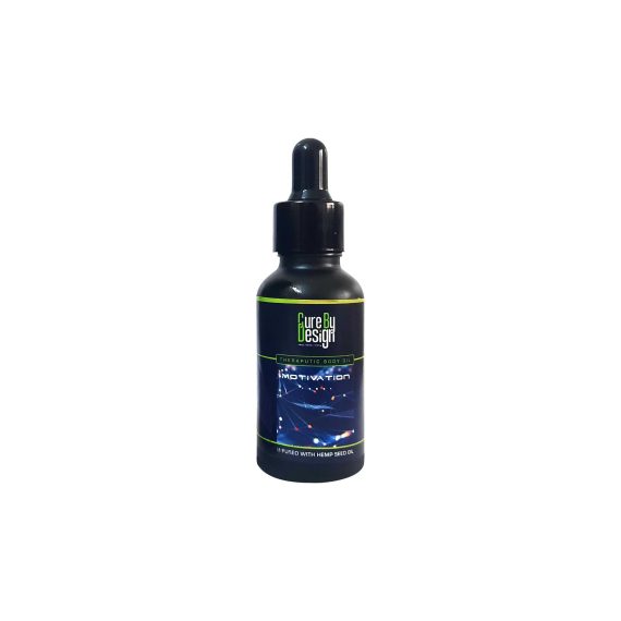Cure By Design Therapeutic Body Oil for Motivation