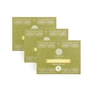Satliva Hemp with Moringa Body Soap Bar – Controls Acne & Excess Oil Production