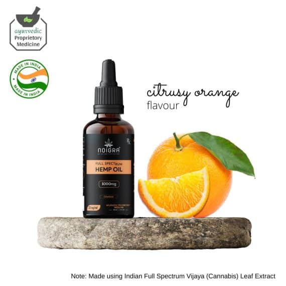 Noigra Full Spectrum Hemp Oil (1000mg CBD) - Orange