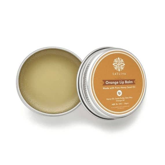 Satliva Orange Lip Balm