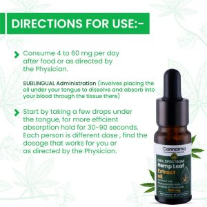 Cannarma Full Spectrum Cannabis Extract Oil (500mg) – 10ml
