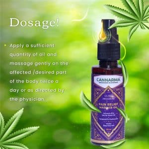 Cannarma ULTRA PREMIUM Pain Relief Massage oil