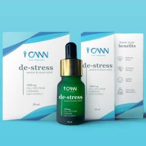 ICANN Destress - CBD Oil for Anxiety & Stress Relief