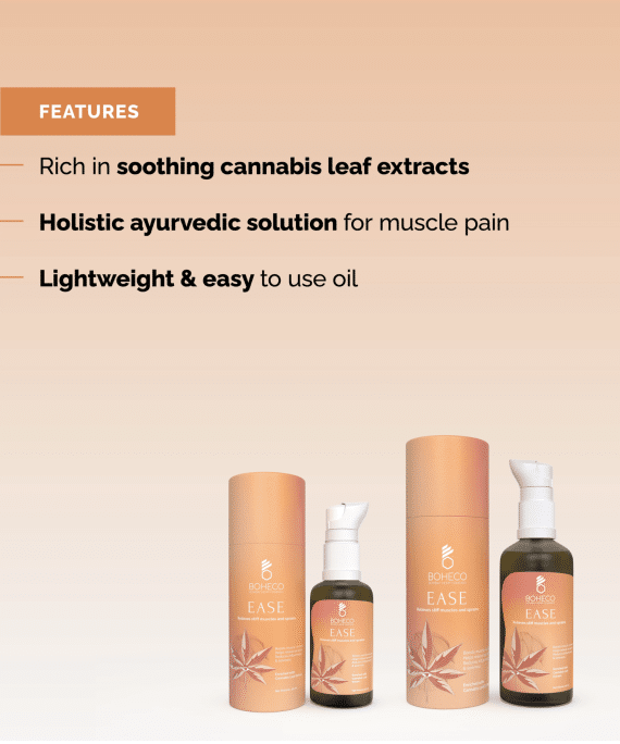 Boheco Ease Relieves Stiff Muscles and Sprains