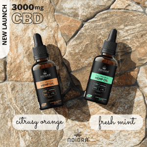 Noigra 3000mg Full Spectrum Oil Orange