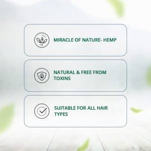 Hampa Hemp Lush Hair Silicone free Conditioner