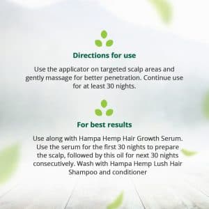 Hampa Hemp Hair Regrowth Serum