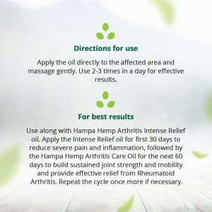 Hampa Hemp Arthritis Care Oil
