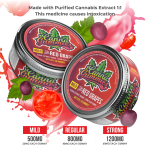 Canna Gummies - Cannabis Infused Gummies 1:1 - Red Grapes