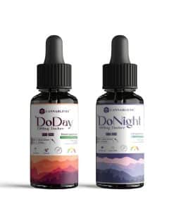 CannaBlithe DoDay/DoNight 1500mg Tincture Balanced AM/PM Combo