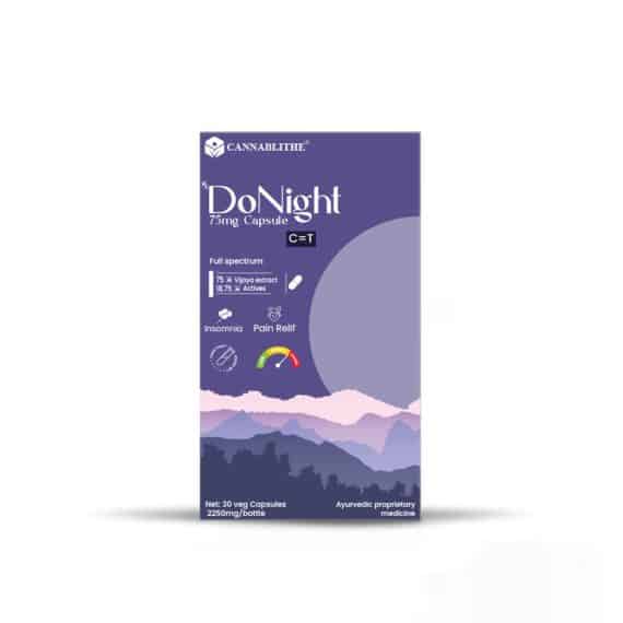 CannaBlithe DoNight 75 mg Capsule
