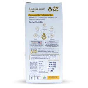 Hemp Tribe Relaxed Sleep Spray